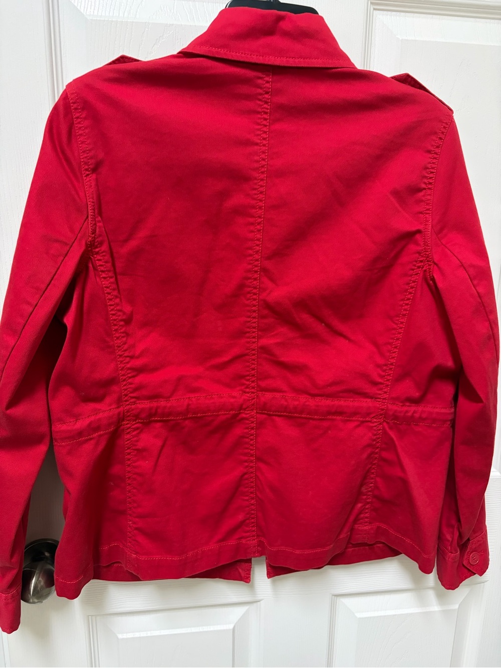 Talbots Red Utility Field Jacket - Picture 4 of 4